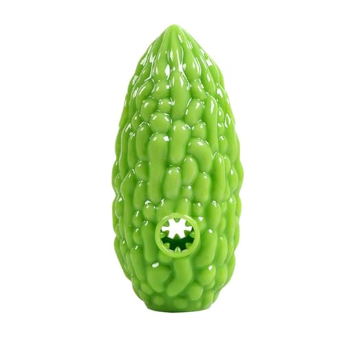 Qinlenyan Gummi Kauspielzeug für Hunde Waschbar Hund Interaktives Hundespielzeug Slow Feeder Bitter Melone Form Zähne Reinigung Spielzeug für Hunde Grün Qinlenyan Gummi Kauspielzeug für Hunde Waschbar Hund Interaktives Hundespielzeug Slow Feeder Bitter Melone Form Zähne Reinigung Spielzeug für Hunde Grün von Qinlenyan