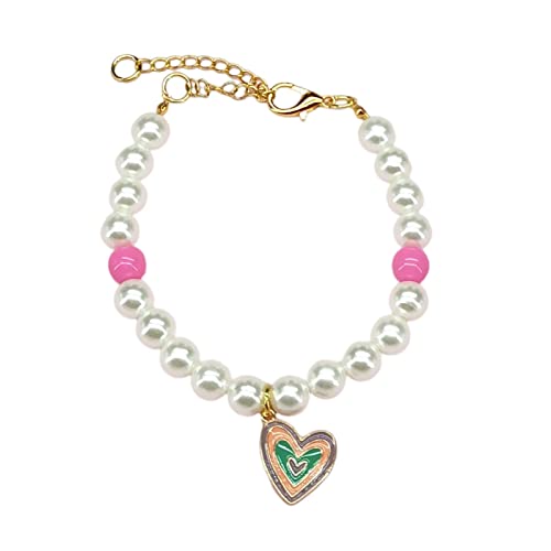 Qinlenyan Halsband für Haustiere, mit Erdbeeranhänger, verstellbar, stilvoll, attraktiv, mehrfarbig, Größe M Qinlenyan Halsband für Haustiere, mit Erdbeeranhänger, verstellbar, stilvoll, attraktiv, mehrfarbig, Größe M von Qinlenyan