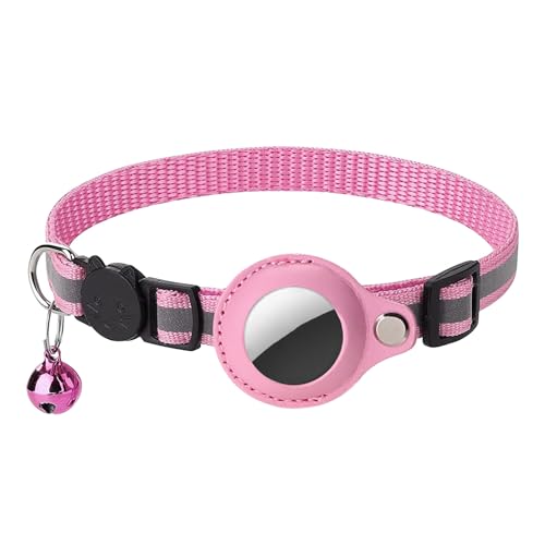 Qinlenyan Haustierhalsband, Katzenhalsband, kreisförmig, verhindert Verlust, bequem, Rosa Qinlenyan Haustierhalsband, Katzenhalsband, kreisförmig, verhindert Verlust, bequem, Rosa von Qinlenyan