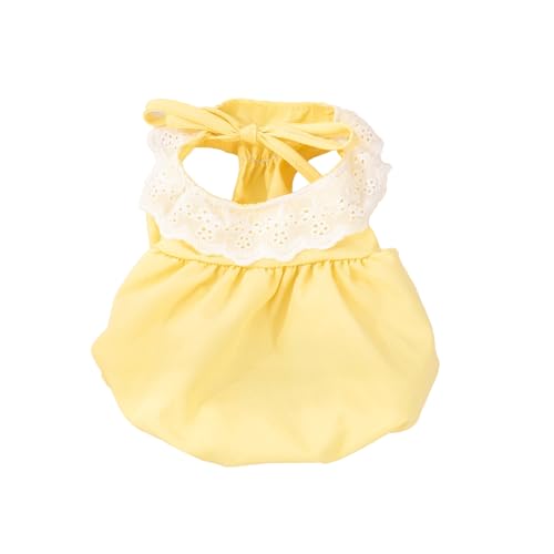 Qinlenyan Hundekleid, bequem, Prinzessinnenkleid, Sommer, Katze, Hund, Outfits, Alltag, Gelb, Größe S Qinlenyan Hundekleid, bequem, Prinzessinnenkleid, Sommer, Katze, Hund, Outfits, Alltag, Gelb, Größe S von Qinlenyan