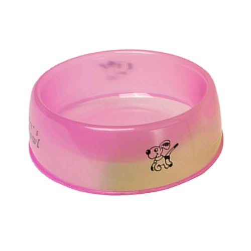 Qinlenyan Katzen Wasserfutter Futterspender Stabiles Futterfutter Gesundes Katzenwasserfutter Futterspender Rosa L von Qinlenyan