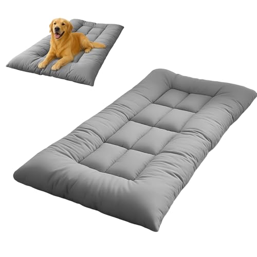 Qinlenyan Kühlendes Hundebett mit Memory-Schaum - Eisgefühl atmungsaktives Haustiersofa für den Sommer, orthopädisches großes Hundebett Indoor/Outdoor, rutschfeste Kühlmatte für mittelgroße/große Qinlenyan Kühlendes Hundebett mit Memory-Schaum - Eisgefühl atmungsaktives Haustiersofa für den Sommer, orthopädisches großes Hundebett Indoor/Outdoor, rutschfeste Kühlmatte für mittelgroße/große von Qinlenyan