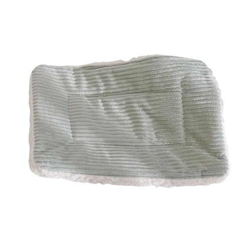 Qinlenyan Schlafmatte für kleine Haustiere, Herbst, Hamster, Meerschweinchen, Käfigauskleidung, Bett, Winter, warm, Plüsch-Nestmatte, Tierzubehör für Eichhörnchen, Igel, Chinchilla, Grün, S Qinlenyan Schlafmatte für kleine Haustiere, Herbst, Hamster, Meerschweinchen, Käfigauskleidung, Bett, Winter, warm, Plüsch-Nestmatte, Tierzubehör für Eichhörnchen, Igel, Chinchilla, Grün, S von Qinlenyan