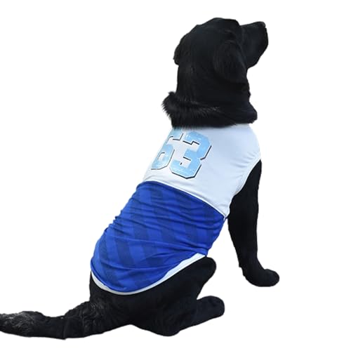 Qinlenyan Sommerweste für Haustiere, Patchwork, Farbe, für Hunde, Erfrischungsweste, Hemd, Haustierbedarf, Dunkelblau, Größe M Qinlenyan Sommerweste für Haustiere, Patchwork, Farbe, für Hunde, Erfrischungsweste, Hemd, Haustierbedarf, Dunkelblau, Größe M von Qinlenyan