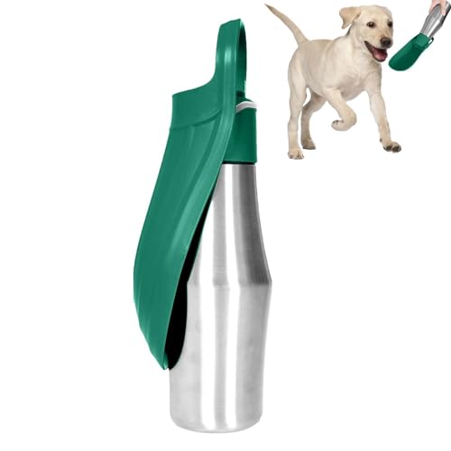 Qiwieod Hundewasserflasche, Tragbarer Wasserspender Für Hunde Und Katzen, 27-Unzen-Wasserspender, Praktischer Wasserspender Mit Guter Versiegelungsleistung, Tragbare Wasserflasche Qiwieod Hundewasserflasche, Tragbarer Wasserspender Für Hunde Und Katzen, 27-Unzen-Wasserspender, Praktischer Wasserspender Mit Guter Versiegelungsleistung, Tragbare Wasserflasche von Qiwieod