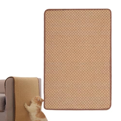 Qiwieod Katzenkratzkissen, Katzenkratzer für Hauskatzen - Sisal-Bodenkratzpad | Bett-Sofa-Katzenkratzer, verdickter Möbelschutz, Katzenspielzeug für Katzen, die Krallen und Nägel Schleifen Qiwieod Katzenkratzkissen, Katzenkratzer für Hauskatzen - Sisal-Bodenkratzpad | Bett-Sofa-Katzenkratzer, verdickter Möbelschutz, Katzenspielzeug für Katzen, die Krallen und Nägel Schleifen von Qiwieod