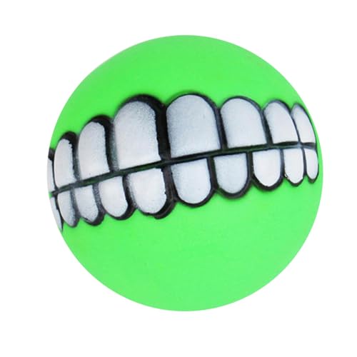 Qiwieod Kauspielzeugball für Hunde, quietschende Welpenspielzeugbälle - Kaugeräuschball für Welpen,Sicherer PVC-Spielzeugball für große Hunde mit Sound für Welpen, interaktives Spielzeug, Spielhelfer Qiwieod Kauspielzeugball für Hunde, quietschende Welpenspielzeugbälle - Kaugeräuschball für Welpen,Sicherer PVC-Spielzeugball für große Hunde mit Sound für Welpen, interaktives Spielzeug, Spielhelfer von Qiwieod