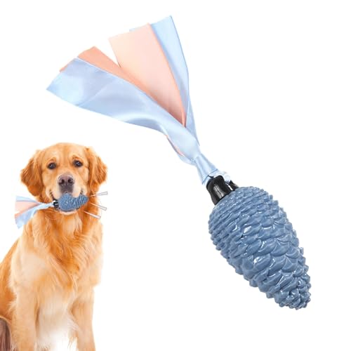 Qiwieod Kiefernzapfen-Kauspielzeug, Kiefernzapfen-Spielzeug für Hunde | Quietschendes Kauspielzeug für Hunde mit Beißstreifen | Langlebiges, weiches Haustierspielzeug zum Zahnen, Spielen und Training Qiwieod Kiefernzapfen-Kauspielzeug, Kiefernzapfen-Spielzeug für Hunde | Quietschendes Kauspielzeug für Hunde mit Beißstreifen | Langlebiges, weiches Haustierspielzeug zum Zahnen, Spielen und Training von Qiwieod