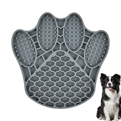 Qiwieod Leckmatte für Hunde | Rutschfestes Slow Feeder Hunde-Puzzle-Anreicherungsspielzeug in Krabbenform,Leckmatte für Hunde zum Baden, Fellpflege, Leckerlis, Joghurt, Leckpads für Hunde Qiwieod Leckmatte für Hunde | Rutschfestes Slow Feeder Hunde-Puzzle-Anreicherungsspielzeug in Krabbenform,Leckmatte für Hunde zum Baden, Fellpflege, Leckerlis, Joghurt, Leckpads für Hunde von Qiwieod