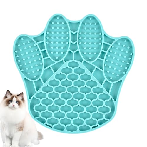 Qiwieod Leckmatte für Hunde - Slow Feeder Hunde-Silikon-Rutschmatte in Krabbenform | Leckmatte für Hunde zum Baden, für Leckerlis, Joghurt, zur Linderung von Ängsten und zur Fellpflege Qiwieod Leckmatte für Hunde - Slow Feeder Hunde-Silikon-Rutschmatte in Krabbenform | Leckmatte für Hunde zum Baden, für Leckerlis, Joghurt, zur Linderung von Ängsten und zur Fellpflege von Qiwieod