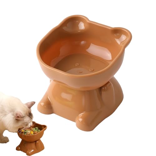 Katzennäpfe, Qixuer Plastik Katzen Futternapf für Haustiere Katzennäpfe Plastik Futternapf Katze Hoher Futternapf für Katzen Schützt HalswirbelsäuleHaustiers Katzennäpfe, Qixuer Plastik Katzen Futternapf für Haustiere Katzennäpfe Plastik Futternapf Katze Hoher Futternapf für Katzen Schützt HalswirbelsäuleHaustiers von Qixuer