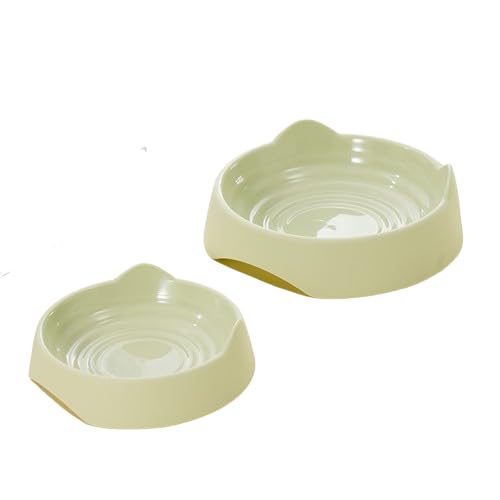 Qixuer Katzennapf 2er Set - Allzweck Fressnapf für Katzen Hunde - Futter Wasserschüssel Doppel Set für Küken Erwachsene Katzen Kleine Hunde Qixuer Katzennapf 2er Set - Allzweck Fressnapf für Katzen Hunde - Futter Wasserschüssel Doppel Set für Küken Erwachsene Katzen Kleine Hunde von Qixuer