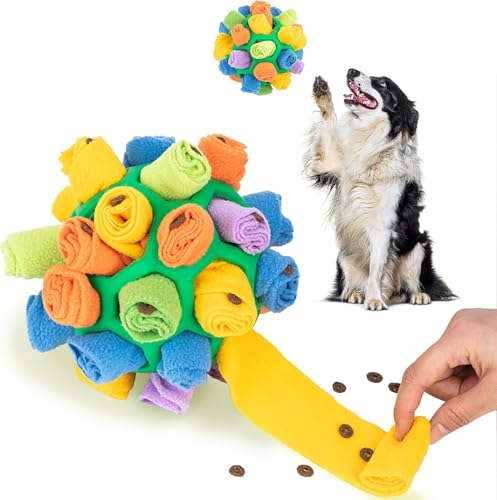 Qiyuting Hundespielzeug, Haustier-Schnüffelball, Haustier-Schnüffelspielzeug, Snack-Spender langsam Feeder Hund Stressabbau olfaktorischen Puzzle-Spielzeug, Haustierprodukte Qiyuting Hundespielzeug, Haustier-Schnüffelball, Haustier-Schnüffelspielzeug, Snack-Spender langsam Feeder Hund Stressabbau olfaktorischen Puzzle-Spielzeug, Haustierprodukte von Qiyuting