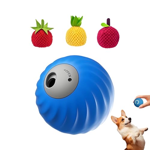 Qizeroty Feeder Hundespielzeug, Interaktiver Hundeball, Langlebig Hundespielzeug Intelligenz, Slow Food Snackball Hund Zur Verbesserung Der Verdauung, Kauspielzeug Für Hunde Aller Größen Geeignet Qizeroty Feeder Hundespielzeug, Interaktiver Hundeball, Langlebig Hundespielzeug Intelligenz, Slow Food Snackball Hund Zur Verbesserung Der Verdauung, Kauspielzeug Für Hunde Aller Größen Geeignet von Qizeroty