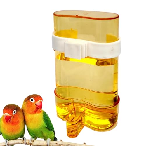 Qizeroty Wasserspender Für Vögel, Automatisch Lecksefeste Transparente Vogelwasserer, Vogelwasserspender Für Käfig, Sicherheitskäfigzubehör Mit Clips Für Papageien Finken Cockatiels Qizeroty Wasserspender Für Vögel, Automatisch Lecksefeste Transparente Vogelwasserer, Vogelwasserspender Für Käfig, Sicherheitskäfigzubehör Mit Clips Für Papageien Finken Cockatiels von Qizeroty