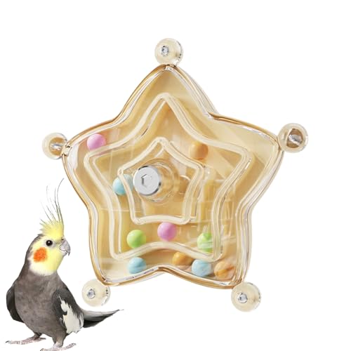 Qkbuza Drehbares Spielzeug mit drehbaren Rädern, Spielzeug zur Anreicherung der Vögel | Spinnerspielzeug für Papageien, multifunktionales Übungszubehör für Vögel Qkbuza Drehbares Spielzeug mit drehbaren Rädern, Spielzeug zur Anreicherung der Vögel | Spinnerspielzeug für Papageien, multifunktionales Übungszubehör für Vögel von Qkbuza