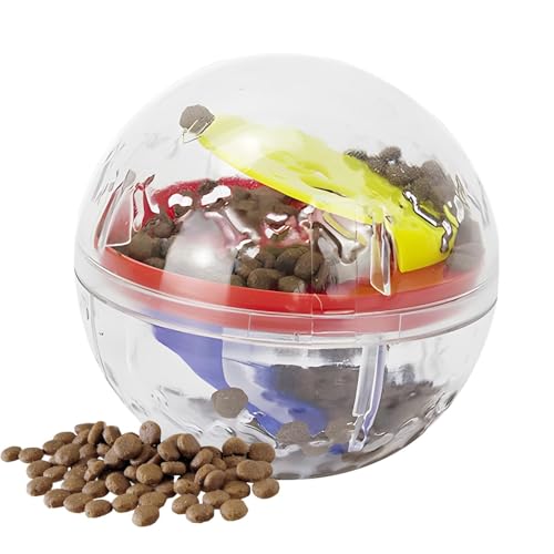 Qkbuza Hund Chew Treatspenser, Hund behandeln Abgabeball - Welpen Kätzchen Ball Spielzeug automatische Fütterung | Steigern Sie kleine mittelgroße große Hunde intellektuelle Entwicklung für den Qkbuza Hund Chew Treatspenser, Hund behandeln Abgabeball - Welpen Kätzchen Ball Spielzeug automatische Fütterung | Steigern Sie kleine mittelgroße große Hunde intellektuelle Entwicklung für den von Qkbuza