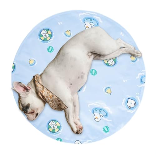 Qkbuza Hundekühlmatte | Kühlkissen Für Hunde - Wasserdicht rutschfest Waschbar Beruhigende Hundebett Für Draußen Innen Unterwegs Auto Camping Qkbuza Hundekühlmatte | Kühlkissen Für Hunde - Wasserdicht rutschfest Waschbar Beruhigende Hundebett Für Draußen Innen Unterwegs Auto Camping von Qkbuza