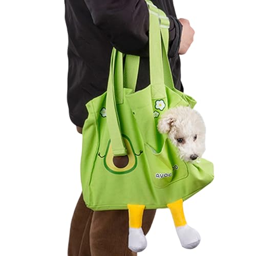 Qkbuza Kleine Hundetransporttasche | Avocadoförmige Verstellbare Katzentasche,Haustierzubehör Für Außeneinsatz Stadtische Wanderung Tierarztbesuch Einkaufen Reisen Pflege Krallenschneiden Qkbuza Kleine Hundetransporttasche | Avocadoförmige Verstellbare Katzentasche,Haustierzubehör Für Außeneinsatz Stadtische Wanderung Tierarztbesuch Einkaufen Reisen Pflege Krallenschneiden von Qkbuza