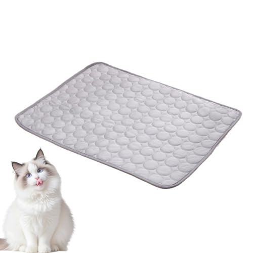 Qkbuza Kühlmatte für Haustiere, Kühlkissen für Haustiere, coole Matte für Katzen, Schlafmatte für Hunde, waschbar, für warmes Wetter, Bett Qkbuza Kühlmatte für Haustiere, Kühlkissen für Haustiere, coole Matte für Katzen, Schlafmatte für Hunde, waschbar, für warmes Wetter, Bett von Qkbuza