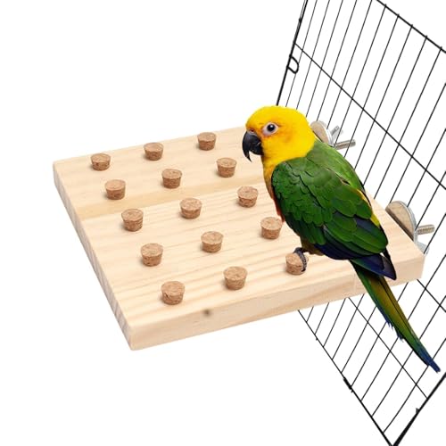 Qkbuza Papageienspielzeug für große Vögel, Trainingsspielzeug für Vögel, Puzzle, Lernspielzeug, Parkets, Training Games – Aktivitäts-GIF für kleine Spielplätze Qkbuza Papageienspielzeug für große Vögel, Trainingsspielzeug für Vögel, Puzzle, Lernspielzeug, Parkets, Training Games – Aktivitäts-GIF für kleine Spielplätze von Qkbuza