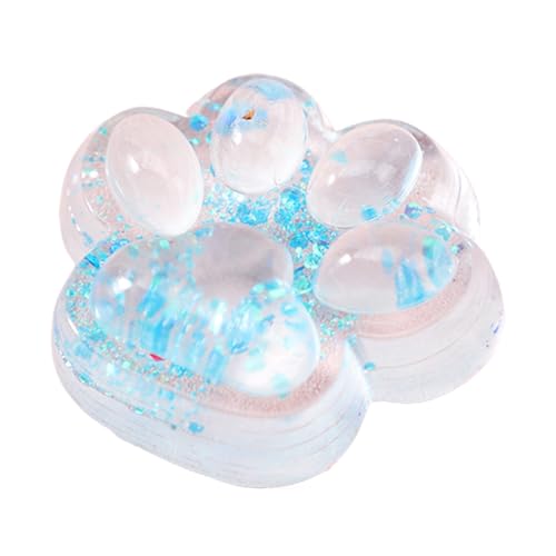 Qkbuza Quetschspielzeug in Form einer Katzenpfote, Squishy Pfote, kleines Spielzeug, Squishy Katzenpfote, Anti-Stress-Spielzeug, Squeeze Katzenpfote, sensorisches weiches Spielzeug für Kinder und von Qkbuza