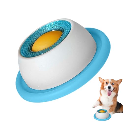 Qkbuza Slow Feeder Napf 2 Stück Anti Schling Napf Hund 12,5x12.5x4,5 cm Rutschfester Hundenapf ABS Hunde Puzzle Spielzeug Für Gesunde Ernährung Entlastet Die Verdauung Hunde Katzen von Qkbuza
