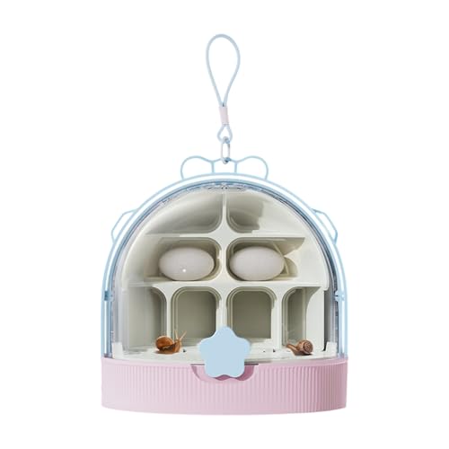 Qkbuza Worm Farm für Kinder, Seidenrautzüchtigkeitszüchter,Escape-Proof Ventilated Safe Clear Kritter Keeper - Reptilien Container Käfig für Hinterhofjagd Klassenzimmer -Wissenschaftsprojektlager Qkbuza Worm Farm für Kinder, Seidenrautzüchtigkeitszüchter,Escape-Proof Ventilated Safe Clear Kritter Keeper - Reptilien Container Käfig für Hinterhofjagd Klassenzimmer -Wissenschaftsprojektlager von Qkbuza