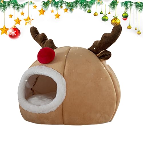 Warmes Haustierbett Weihnachten Katzenhöhle Weihnachten Rentier Halbgeschlossenes Katzenhaus Bett Weihnachten Elch Haustier Nest Katze Weihnachtshaus Halbgeschlossenes Katzenhaus Bett für Haustiere Warmes Haustierbett Weihnachten Katzenhöhle Weihnachten Rentier Halbgeschlossenes Katzenhaus Bett Weihnachten Elch Haustier Nest Katze Weihnachtshaus Halbgeschlossenes Katzenhaus Bett für Haustiere von Qkbuza