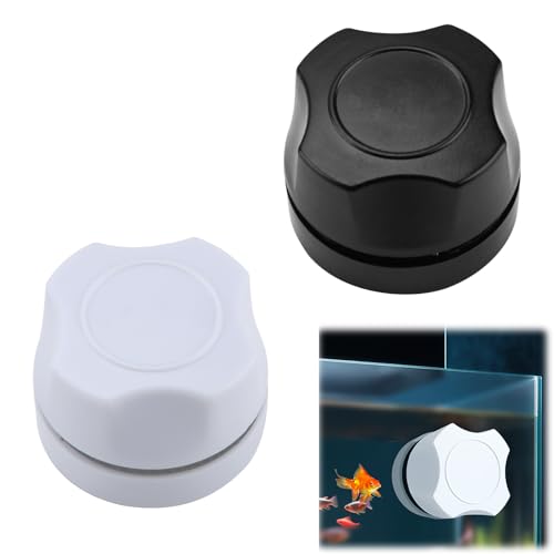Magnetische Glasreinigungsbürste für Aquarien, 2 Stück, Mini-Reinigungsbürste, entfernt keine Kratzer, Magnetalgenschaber für kleine Aquarien, kompakte Reinigung von Glas, Aquarium-Zubehör Magnetische Glasreinigungsbürste für Aquarien, 2 Stück, Mini-Reinigungsbürste, entfernt keine Kratzer, Magnetalgenschaber für kleine Aquarien, kompakte Reinigung von Glas, Aquarium-Zubehör von Qkhcable