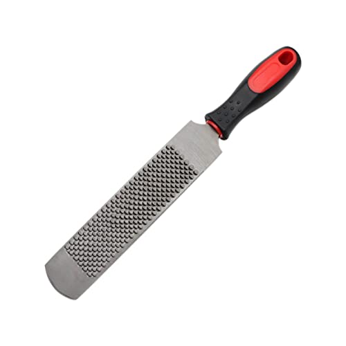 Qlvily Hufraspel, Hufeisenfeile mit Gummigriff, Hufeisenfeile aus Kohlenstoffstahl, Huffeilenwerkzeug, geeignet für Pferde/Ziege/Kuh/Esel/Tierhufe, stark Qlvily Hufraspel, Hufeisenfeile mit Gummigriff, Hufeisenfeile aus Kohlenstoffstahl, Huffeilenwerkzeug, geeignet für Pferde/Ziege/Kuh/Esel/Tierhufe, stark von Qlvily