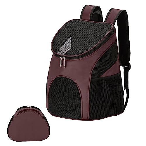 Qmisify Faltbarer Rucksack für Haustiere, Reise für Hunde, atmungsaktiver Rucksack für Welpen, Transport für Hunde, breiter Schultergurt, stoßfest, tragbar für Reisen Qmisify Faltbarer Rucksack für Haustiere, Reise für Hunde, atmungsaktiver Rucksack für Welpen, Transport für Hunde, breiter Schultergurt, stoßfest, tragbar für Reisen von Qmisify