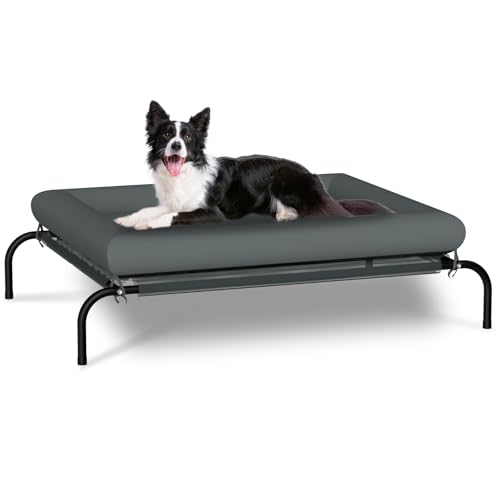 Qonimm Outdoor-Hundebett, wasserdicht, erhöhtes Hundebett, Tragetasche, kühlend und tragbar für drinnen und draußen Qonimm Outdoor-Hundebett, wasserdicht, erhöhtes Hundebett, Tragetasche, kühlend und tragbar für drinnen und draußen von Qonimm