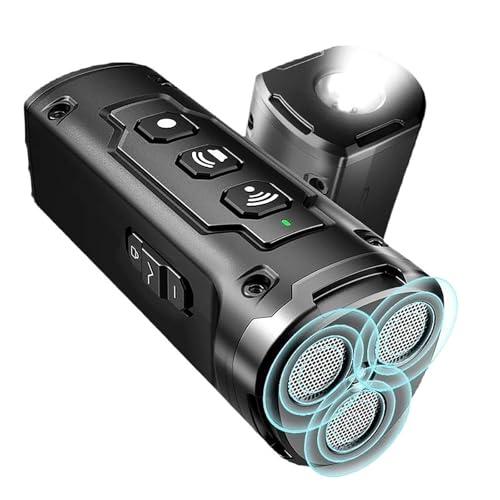 Qosigote Barkstop Hundetrainer, Barkstop Dog Trainer, Anti Bell Gerät Hunde Mit Led, Ruhemeister Hund, 6-In-1 Anti-Bell-Gerät Mit 3 Schallwellen, Schonendes Ultraschall - Training, Ruhiges Zuhaus (B) von Qosigote