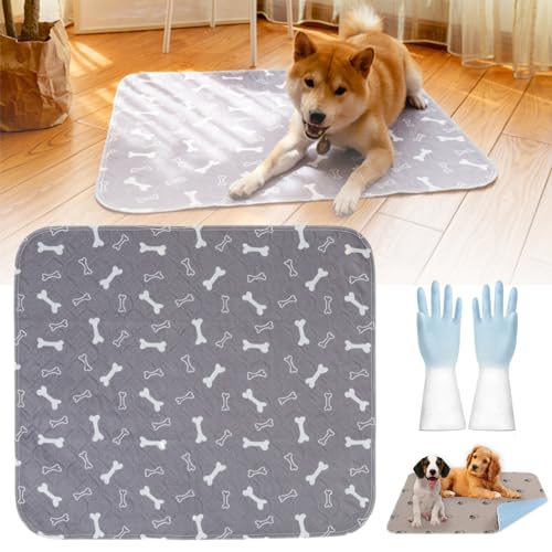 Qosigote Peepaws PIPI Pads, Peepaws – The Ultimate PIPI Pad for Dogs, Reusable Puppy Potty Training Pads, Super Absorbent and Washable Puppy Pads (S,A) von Qosigote