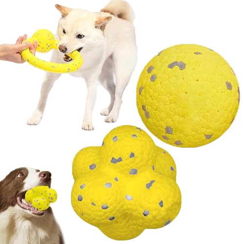 Pfotenstern Kauzauber Ball, Kauzauber Ball Für Hunde, Pfotenstern Magic Ball, Kauzauberball Hund, Hundespielzeug Ball For Hunde Ball Strapazierfähiges Für Große, Mittelgroße, Kleine Hunde (2pcs-B) Pfotenstern Kauzauber Ball, Kauzauber Ball Für Hunde, Pfotenstern Magic Ball, Kauzauberball Hund, Hundespielzeug Ball For Hunde Ball Strapazierfähiges Für Große, Mittelgroße, Kleine Hunde (2pcs-B) von Qosneoun