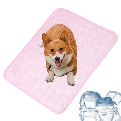 Qosneoun Furry Basics Kühlmatte für Hunde, Furrybasics Kühlmatte, coolste Matte für heiße Welpen, Haustier-Eisseide, selbstkühlendes Kissen, waschbar für kleine, mittelgroße und große Hunde und Katzen Qosneoun Furry Basics Kühlmatte für Hunde, Furrybasics Kühlmatte, coolste Matte für heiße Welpen, Haustier-Eisseide, selbstkühlendes Kissen, waschbar für kleine, mittelgroße und große Hunde und Katzen von Qosneoun