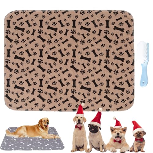 Qosneoun Peepaws – The Ultimate PIPI Pad for Dogs, Peepaws PIPI Pads, Pee Pads Washable for Dogs, Super Absorbent Large Pee Pads for Dogs Washable, Pee Pads for Dogs Washable (M:70 * 80cm,B) von Qosneoun