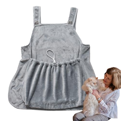 Katzen Trägerschürze, Katzenschlafsack, Weiche Tragetasche Für Haustiere, Atmungsaktive, verstellbare Katzentrageschürze, Katzenschlafsack für kleine Hunde und Katzen Katzen Trägerschürze, Katzenschlafsack, Weiche Tragetasche Für Haustiere, Atmungsaktive, verstellbare Katzentrageschürze, Katzenschlafsack für kleine Hunde und Katzen von Qoukonao