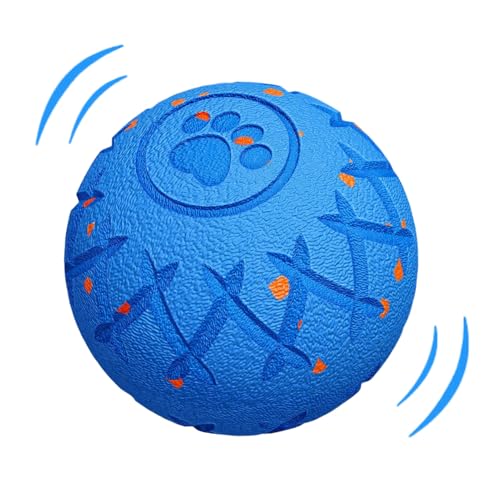 Qoukonao Automatischer Ball für Hunde - Smarte Rollendes Spielzeug Für Welpen | Hunde Interaktiver Ball Mit Intelligentem Rollen Springen Drehen Für Training Bewegung Draußen Drinnen von Qoukonao
