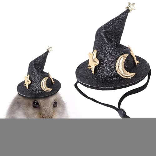 Qoukonao Hamstermütze, Hasenmütze | Frettchen Zaubererhut - Haustierhut mit verstellbarem elastischem Kinnriemen für Partys, Haustiergeburtstage Qoukonao Hamstermütze, Hasenmütze | Frettchen Zaubererhut - Haustierhut mit verstellbarem elastischem Kinnriemen für Partys, Haustiergeburtstage von Qoukonao