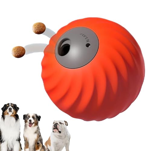 Qoukonao Hundeleckerliball 2-in-1 | Interaktiver Hundespielball mit Futterspender | Futterball Zur Geistigen Beschäftigung Und Langsamem Fressen Für Drinnen Und Draußen Bei Spielzeit Qoukonao Hundeleckerliball 2-in-1 | Interaktiver Hundespielball mit Futterspender | Futterball Zur Geistigen Beschäftigung Und Langsamem Fressen Für Drinnen Und Draußen Bei Spielzeit von Qoukonao