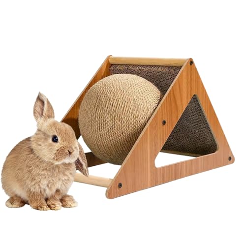 Qoukonao Kratzball Für Katzen,Häschen Stressabbau Spielzeug | Interaktiver Katzen Kratzball für Kleintiere Heimunterhaltung Training Bewegung - Indoor Langeweile Relief Geburtstag Kitten Qoukonao Kratzball Für Katzen,Häschen Stressabbau Spielzeug | Interaktiver Katzen Kratzball für Kleintiere Heimunterhaltung Training Bewegung - Indoor Langeweile Relief Geburtstag Kitten von Qoukonao