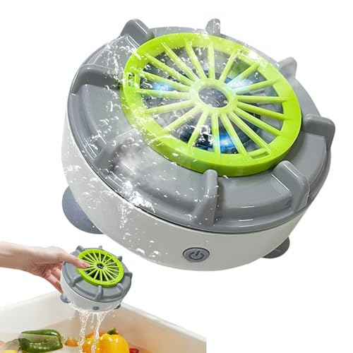Tragbare - und -Waschmaschine, Obstreiniger-Schüssel, wiederaufladbar, automatische - und -Waschmaschine, zum Kochen, Waschen, Mahlzeitvorbereitung, Küche, Picknicks im Freien von Qoukonao