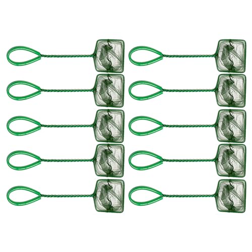 Qsvbeeqj 10pcs Professionelles Fischschaufelnetz Für Aquarien Multifunktionale Verwendung Fischereinetzschaufelnetz Mit Bequemen Griffaquarienzubehör Qsvbeeqj 10pcs Professionelles Fischschaufelnetz Für Aquarien Multifunktionale Verwendung Fischereinetzschaufelnetz Mit Bequemen Griffaquarienzubehör von Qsvbeeqj