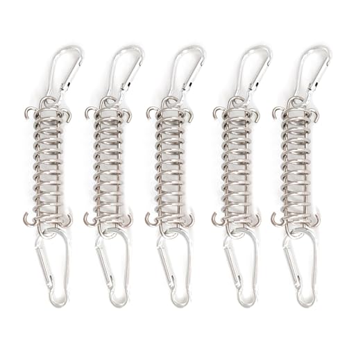 5 Pack Pet Leinen Haken Haltbarkeit Campinggeräte Große Winddichte Federschnallen Für Haustierleine Und Outdoor Aktivität von Qsvbeeqj