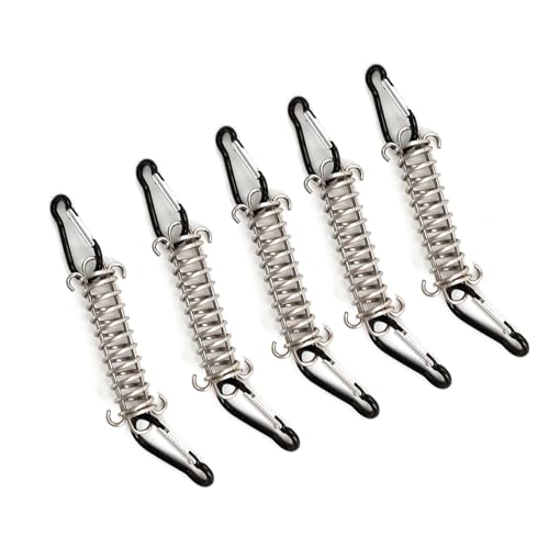 5 Pack Pet Leinen Haken Haltbarkeit Campinggeräte Große Winddichte Federschnallen Für Haustierleine Und Outdoor Aktivität von Qsvbeeqj