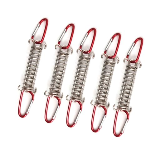 5 Pack Pet Leinen Haken Haltbarkeit Campinggeräte Große Winddichte Federschnallen Für Haustierleine Und Outdoor Aktivität von Qsvbeeqj