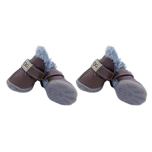 Atmungsaktiver Hundestiefel, warm zum Schutz der Pfoten, Hundeschuhe für schmutzige Riemen von Qsvbeeqj
