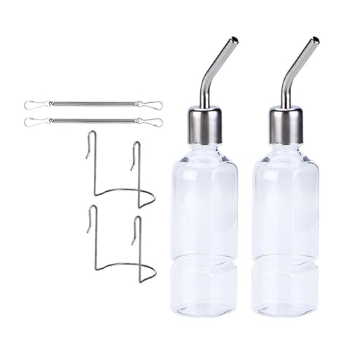 Automatisch Leckfestes Hanging Water Feeder Für Kaninchen Hamster Kleine Haustiere Käfigmotor Trinkerschale Mit Großer Kapazität Automatische Haustierflasche Für Käfige von Qsvbeeqj
